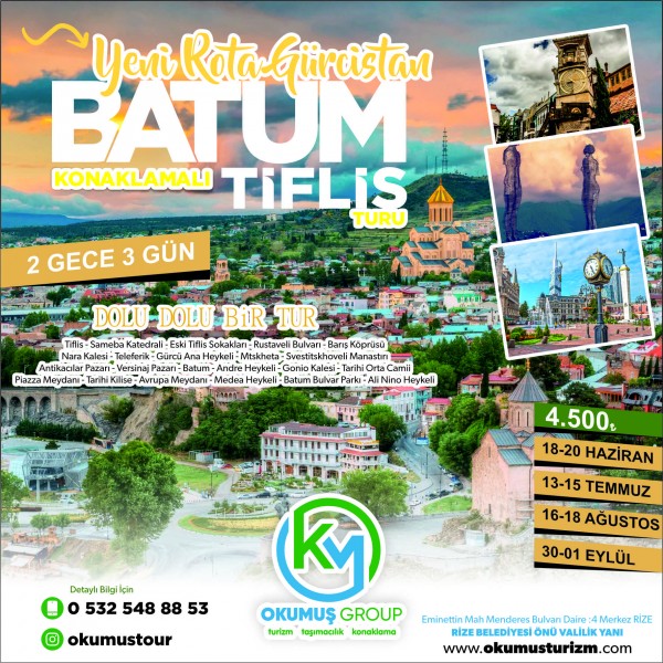 BATUM TİFLİS TURU